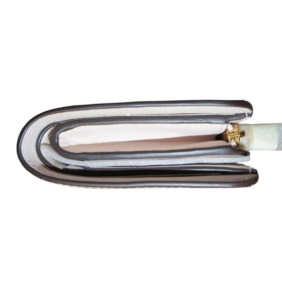 Kate Spade Bifold Cream & Pale Blush Pink Colorblock Leather Wallet NWT - Picture 4 of 12